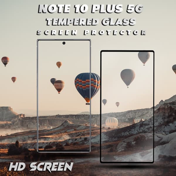 Samsung Galaxy Note 10 Plus 5G - Härdat Glas 9H – 3D Skärmskydd - Super kvalitet