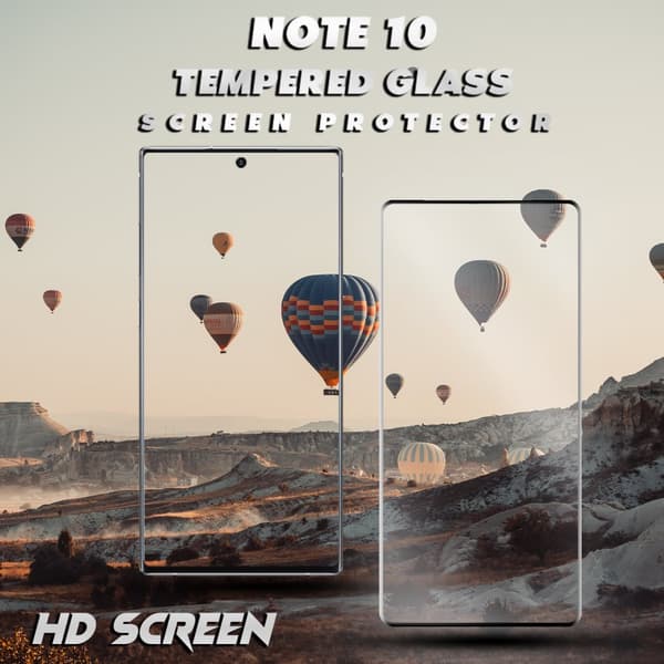 Samsung Galaxy Note 10 - Härdat Glas 9H – 3D Skärmskydd - Super kvalitet