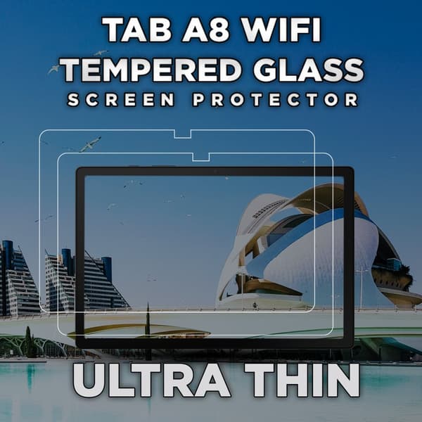 2-Pack Samsung Galaxy Tab A8 WiFi - Härdat Glas 9H - Super Kvalitet