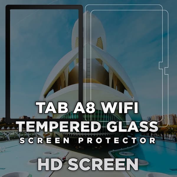 2-Pack Samsung Galaxy Tab A8 WiFi - Härdat Glas 9H - Super Kvalitet