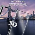 Miniatyrbild 3 av 5: Huawei P40 Pro 5G - Härdat Glas 9H – Super kvalitet 3D Skärmskydd