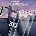 Miniatyrbild 3 av 5: 2-Pack Huawei P40 Pro 5G - Härdat Glas 9H – Super kvalitet 3D Skärmskydd