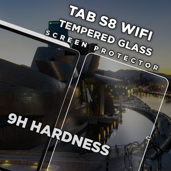 Samsung Galaxy Tab S8 WiFi - Härdat Glas 9H - Super Kvalitet Skärmskydd