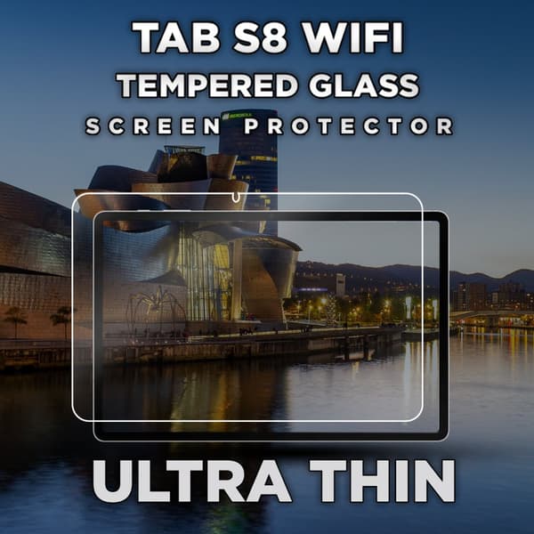 Samsung Galaxy Tab S8 WiFi - Härdat Glas 9H - Super Kvalitet Skärmskydd