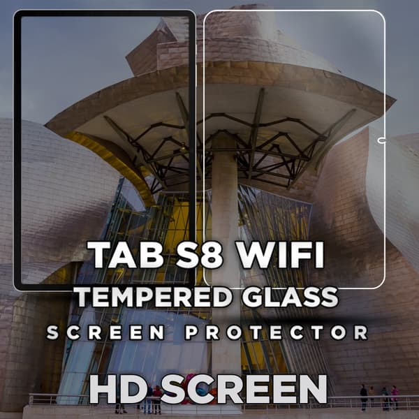 Samsung Galaxy Tab S8 WiFi - Härdat Glas 9H - Super Kvalitet Skärmskydd