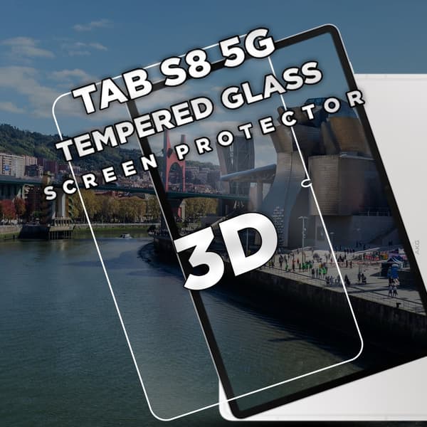 Samsung Galaxy Tab S8 5G - Härdat Glas 9H - Super Kvalitet Skärmskydd
