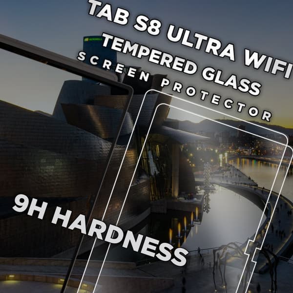 2-Pack Samsung Galaxy Tab S8 Ultra WiFi- Härdat Glas 9H - Super Kvalitet Skärmskydd