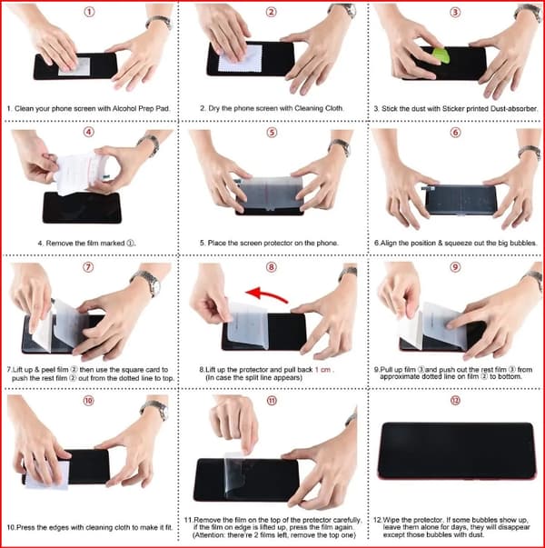 Xiaomi 12 - Hydrogel blød beskyttelsesfilm
