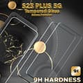 Miniatyrbild 3 av 5: 2-Pack Samsung S23 Plus 5G - 9H Härdat Glass - 3D Super Kvalitet Skärmskydd