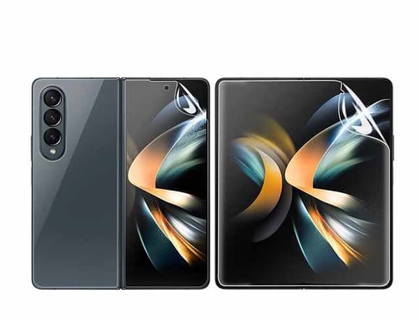 Samsung Galaxy Z Fold 4 - Pehmeä suojakalvo kolme kappaletta