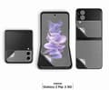 Pikkukuva 2 / 5: Samsung Galaxy Z Flip 4 - Pehmeä suojakalvo Neljä kappaletta