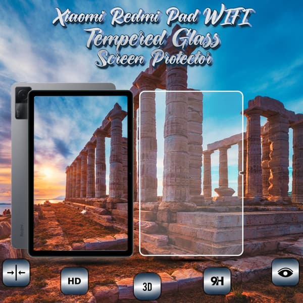 Xiaomi Redmi Pad (WiFi) - Härdat Glas 9H - Super Kvalitet Skärmskydd