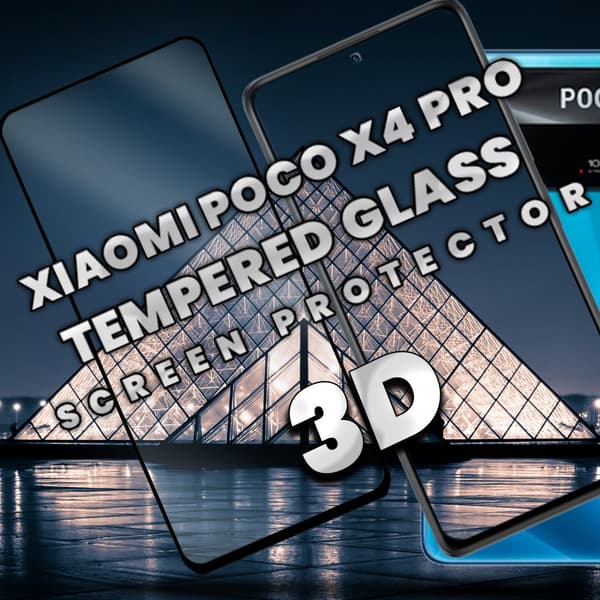 Xiaomi POCO X4 Pro - Härdat Glas 9H - Super kvalitet 3D Skärmskydd