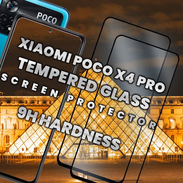 2-Pack Xiaomi POCO X4 Pro - Härdat Glas 9H - Super kvalitet 3D Skärmskydd