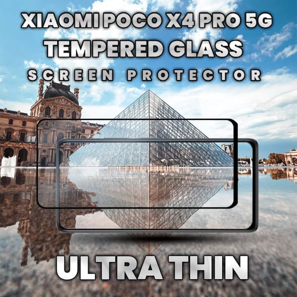 Xiaomi POCO X4 Pro 5G - Härdat Glas 9H - Super kvalitet 3D Skärmskydd