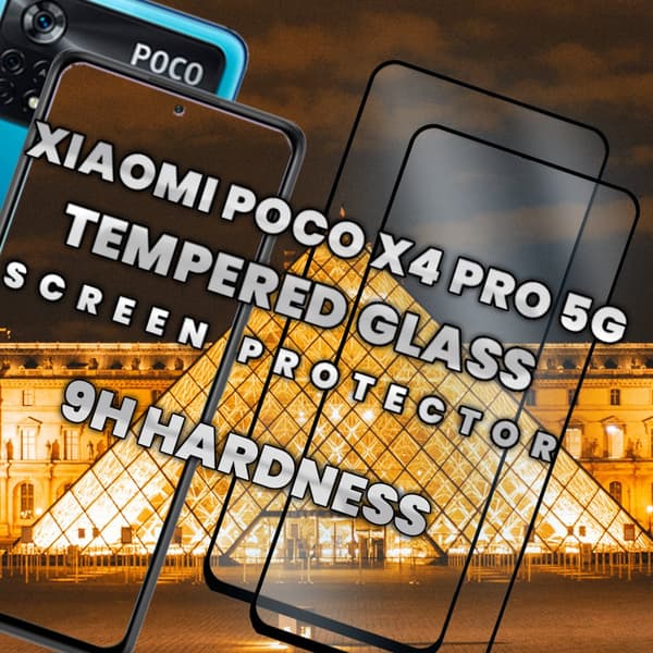 2-Pack Xiaomi POCO X4 Pro 5G - Härdat Glas 9H - Super kvalitet 3D Skärmskydd