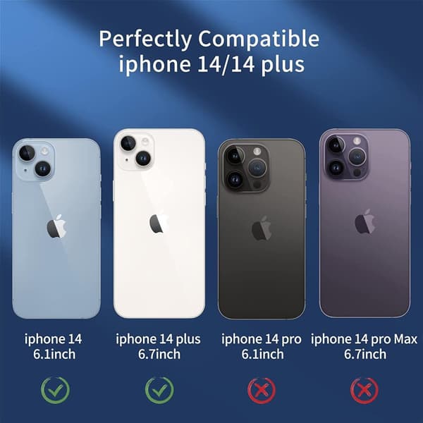 iPhone 14 / iPhone 14 Plus kameran linssin suojus