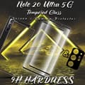 Miniatyrbild 3 av 5: 2-Pack Samsung Note 20 Ultra 5G Skärmskydd & 1-Pack linsskydd - 9H GLAS