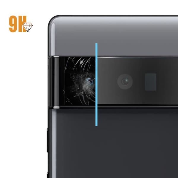 Skyddsfilm - AVIZAR - Google Pixel 6 Pro - 9H härdat glas - Anti-fingeravtryck - Transparent