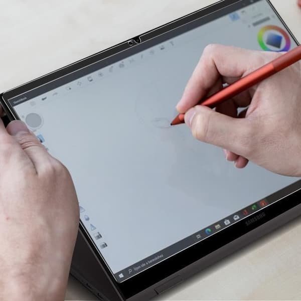 Film Protector - 3mk - Samsung Galaxy Chromebook 2 360 - Grov Textur - Matt Finish - Repellerande mot repor