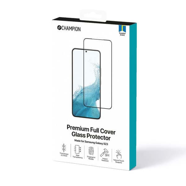 Skjermbeskytter Galaxy S23 Sort