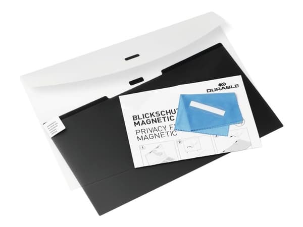 DURABLE - Notebookpersonvernsfilter - 2-veis - avtakbar - magnetisk - anthracite-gray Antrasitt