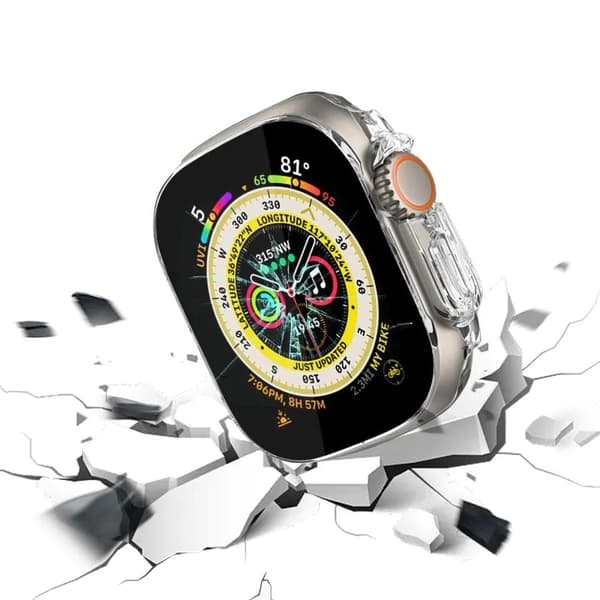 Heltäckande Skal till Apple Watch ultra Skärmskydd 49mm