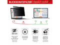 Pikkukuva 4 / 5: DISPLEX Privacy Safe -yksityisyyssuodatin MacBook Air 13,6" -malliin, heijastuksenesto, Bluelight-suodatin, magneettikiinnitys