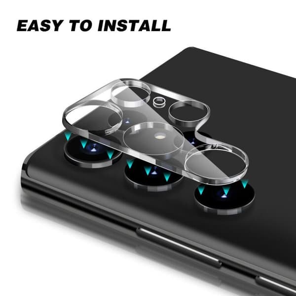 Samsung S23 Ultra kameralinsebeskytter hærdet glas