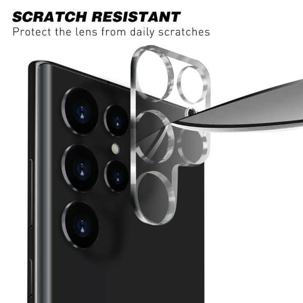Samsung S23 Ultra kameralinsebeskytter hærdet glas