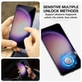 Miniatyrbild 3 av 6: 2-PACK Samsung S23 Plus Härdat Glas 0.26mm 9H Fullframe