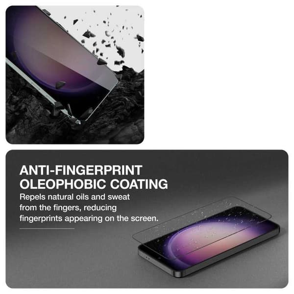 2-PACK Samsung S23 Plus Härdat Glas 0.26mm 9H Fullframe