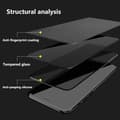 Miniatyrbild 7 av 7: 2-PACK Samsung S23 Plus Privacy Härdat glas 0.26mm 2.5D 9H
