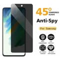 Miniatyrbild 2 av 7: 2-PACK Samsung S23 Plus Privacy Härdat glas 0.26mm 2.5D 9H