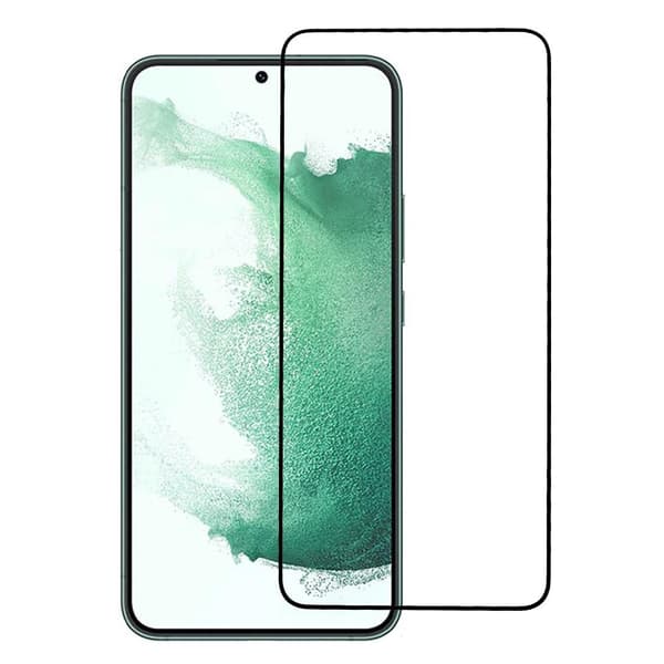 2-PAK SKALO Samsung S23 FULL-FIT Hærdet Glas Skærmbeskyttelse