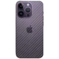 Miniatyrbild 4 av 4: iPhone 14 Pro Max Skyddsfilm för Baksida Kolfiber Carbon Skin