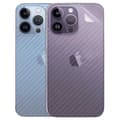 Miniatyrbild 1 av 4: iPhone 14 Pro Max Skyddsfilm för Baksida Kolfiber Carbon Skin