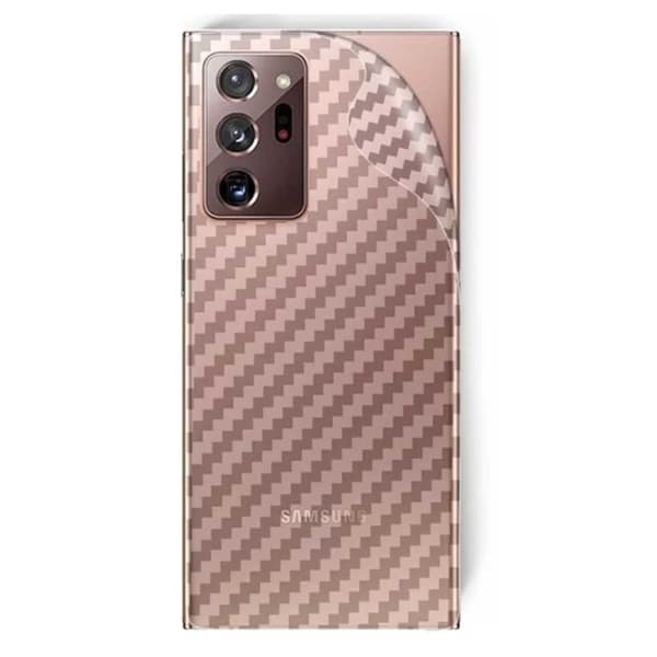 Galaxy Note 20 Ultra Skyddsfilm för Baksida Kolfiber Vinyl Skin