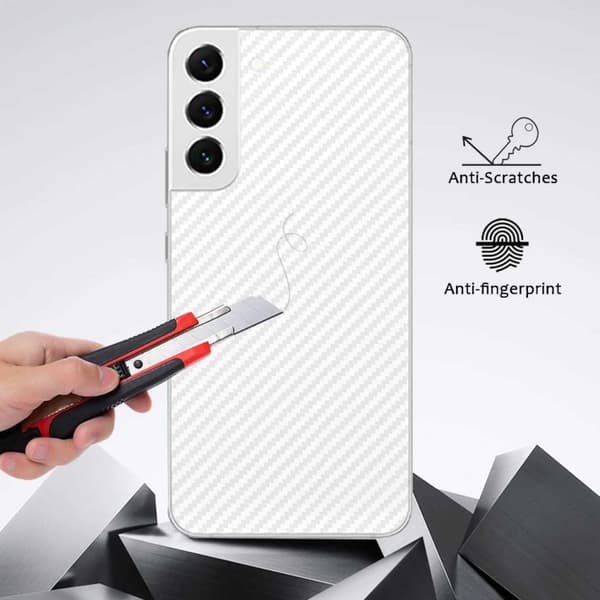 Galaxy S22 -suojakalvo selkähiilikuituvinyyliholle