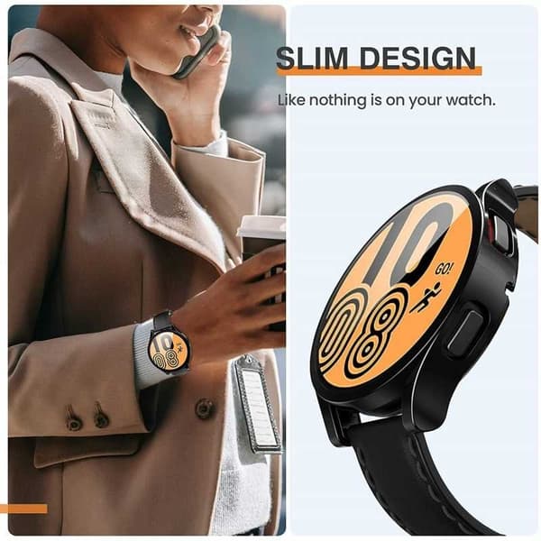 Täyskansi Samsung Galaxy Watch 4 44mm 9H karkaistu lasi