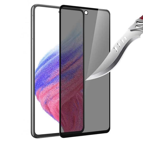 2-PACK Samsung A54 5G Privacy Hærdet glas 0,26 mm 2,5D 9H