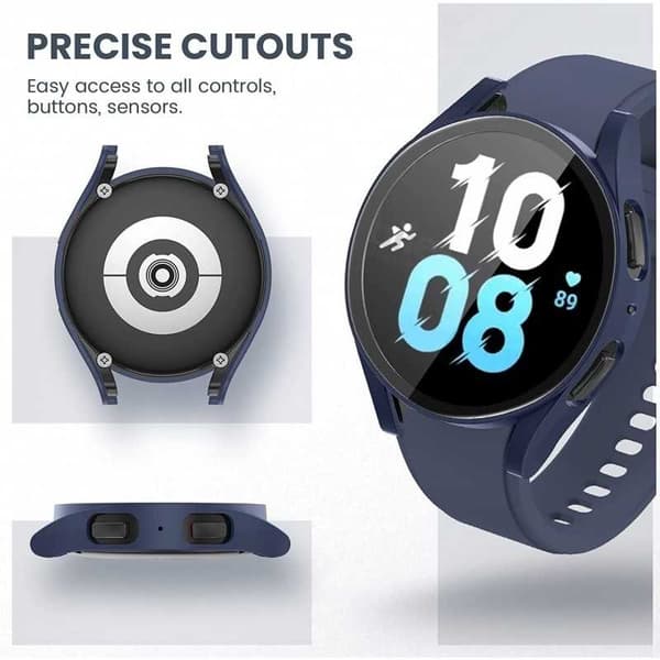 Heldeksel Samsung Galaxy Watch 4 / 5 (44mm) 9H herdet glass