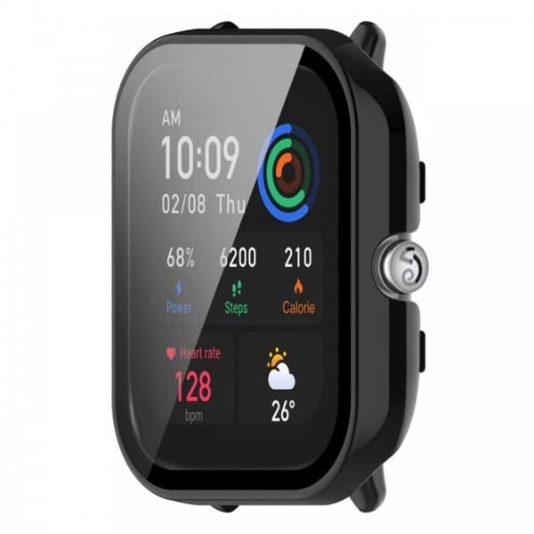 Heltäckande Skal Amazfit GTS 4 Mini 9H Härdat Glas