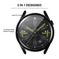 Miniatyrbild 6 av 7: Heltäckande Skal Huawei Watch 3 42mm 9H Härdat Glas
