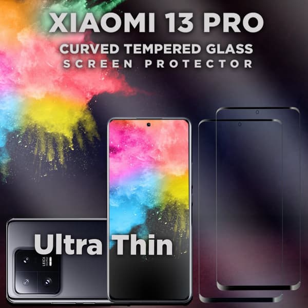 2-Pack Xiaomi 13 PRO - Härdat glas 9H - Super kvalitet 3D Skärmskydd