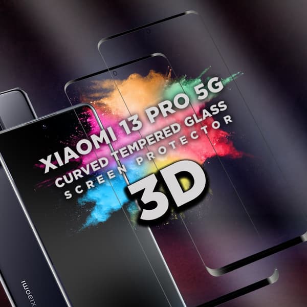2-Pack Xiaomi 13 PRO (5G) - Härdat glas 9H - Super kvalitet 3D Skärmskydd