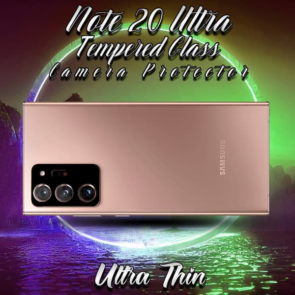 Linsskydd Samsung Galaxy Note 20 Ultra - Härdat Glas 9H - Super 3D Linsskydd