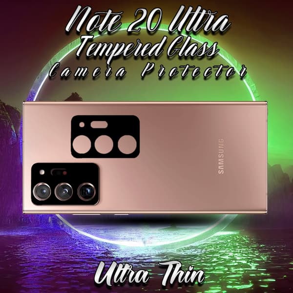 2-Pack Linsskydd Samsung Galaxy Note 20 Ultra - Härdat Glas 9H - Super 3D Linsskydd