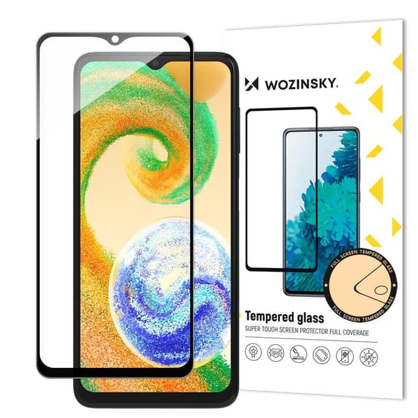 Näytönsuoja Samsung A04s lasissa Koko näyttö
