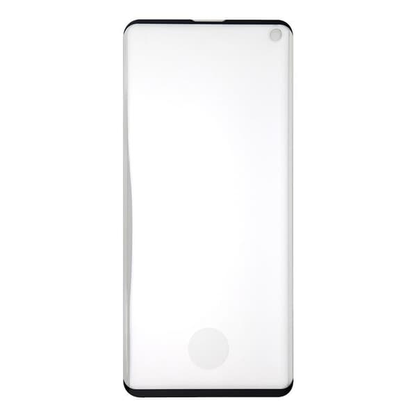 DELTACO skärmskydd för Galaxy S10+, 3D härdat glas, 9H hårdhet